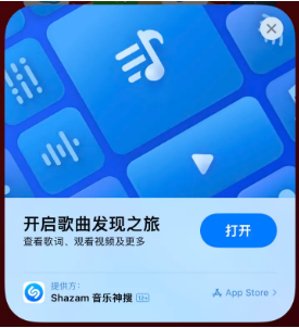 奉节苹果14维修站分享iPhone14音乐识别功能使用方法 